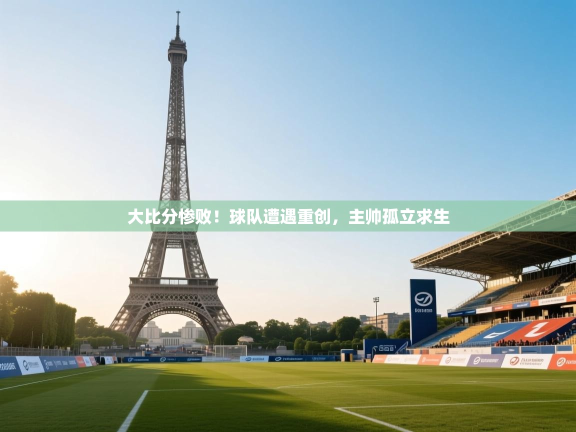 大比分惨败！球队遭遇重创，主帅孤立求生