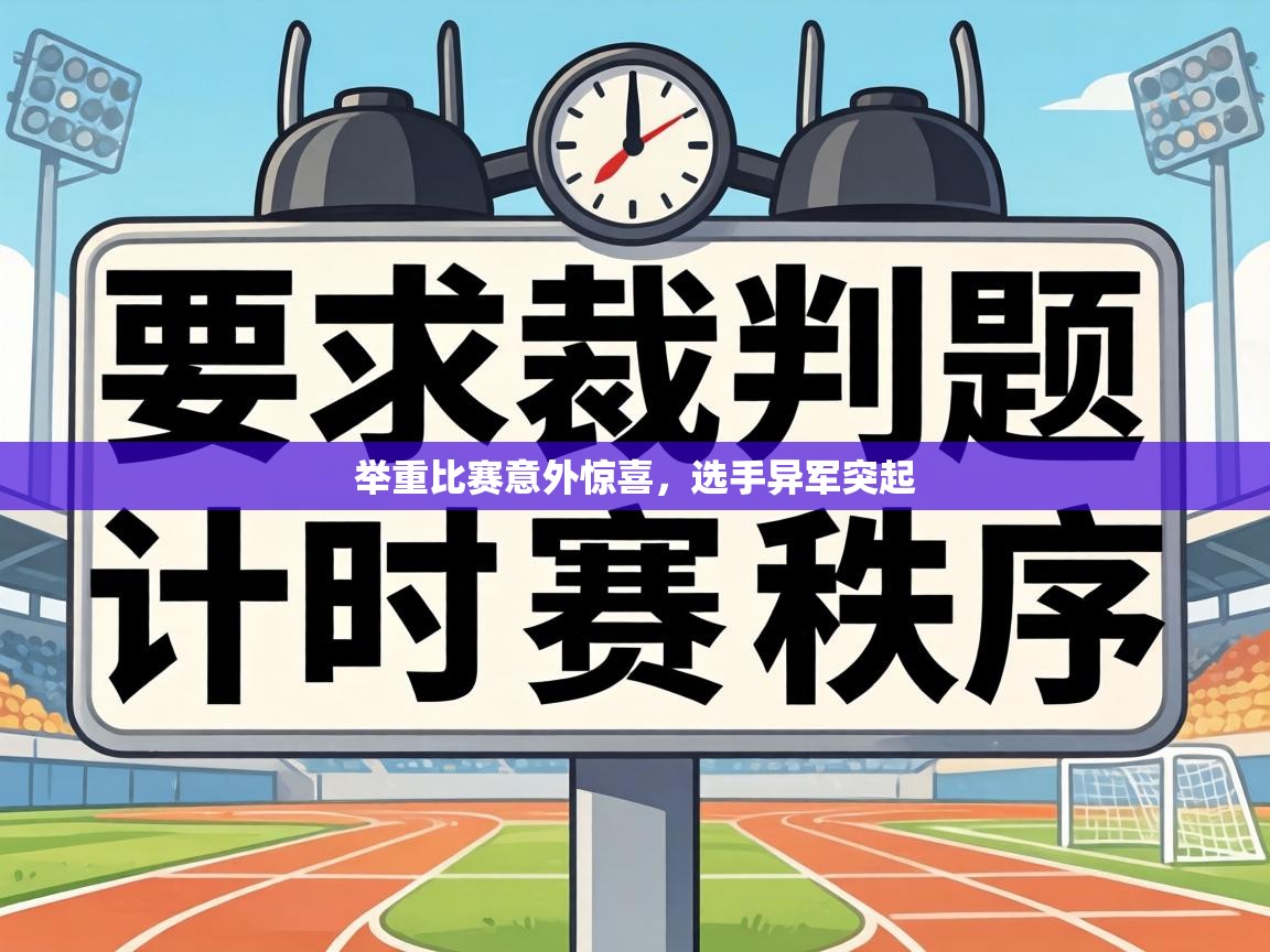 举重比赛意外惊喜，选手异军突起  第2张